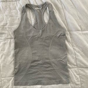 NWOT Grey Forever 21 Racer Back Workout Tank Top